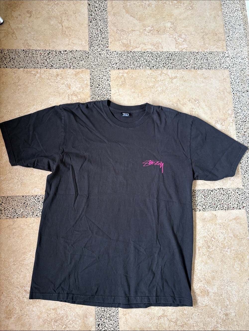 Stussy Sunbeams In The Valley Of The Kings Sphinx Graphic Tee Mens Size Large